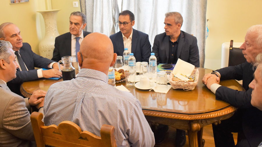 Τον Αναπληρωτή Υπουργό Ανάπτυξης και Επενδύσεων υποδέχθηκε ο Περιφερειάρχης