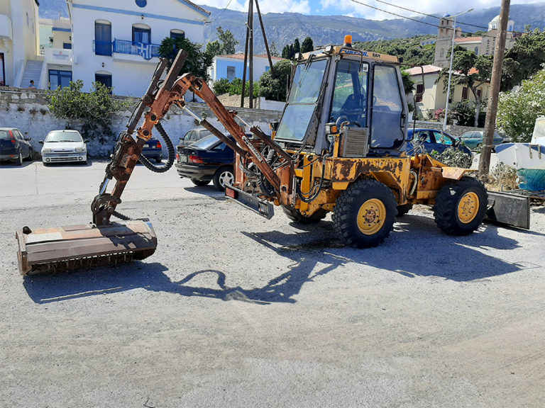 Ευχαριστήριο της Π.Ε. Ικαρίας προς την Π.Β. Αιγαίου για παραχώρηση μηχανήματος έργου