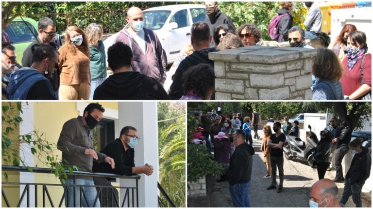 Στιγμιότυπα από το συλλαλητήριο & την παράσταση διαμαρτυρίας στο Δήμο