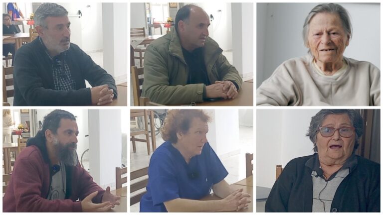Βίντεο με έξι (6) συνεντεύξεις, κοινά μηνύματα και ευχές από τη Μονάδα Φροντίδας Ηλικιωμένων
