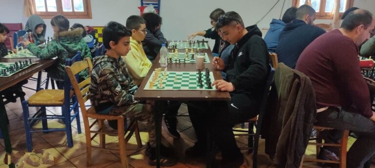 Το ήθος ξεχείλιζε στις συναντήσεις μεταξύ σκακιστών και σκακιστριών από τα δύο νησιά