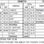 Δρομολόγια Blue Star Delos