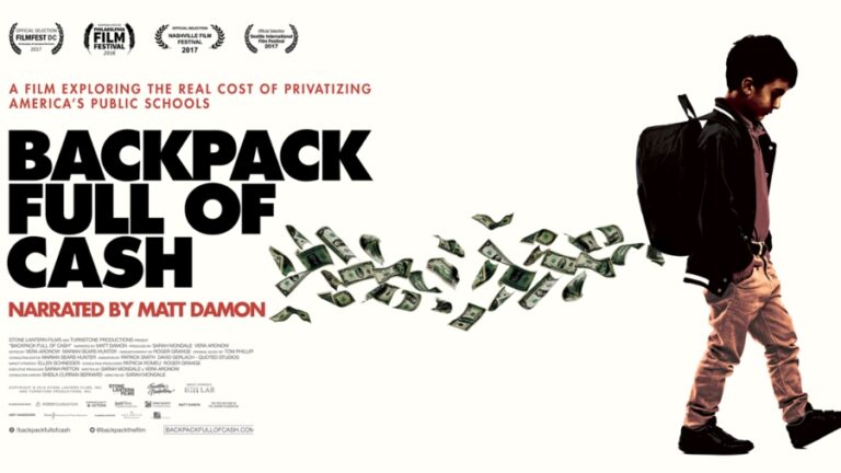Προβολή της ταινίας/ντοκιμαντέρ “Backpack full of cash” σε Ράχες και Άγιο Κήρυκου