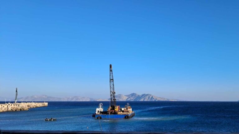 Προσωρινές κυκλοφοριακές ρυθμίσεις στον Άγιο Κήρυκο λόγω έργων για τον υποθαλάσσιο αγωγό