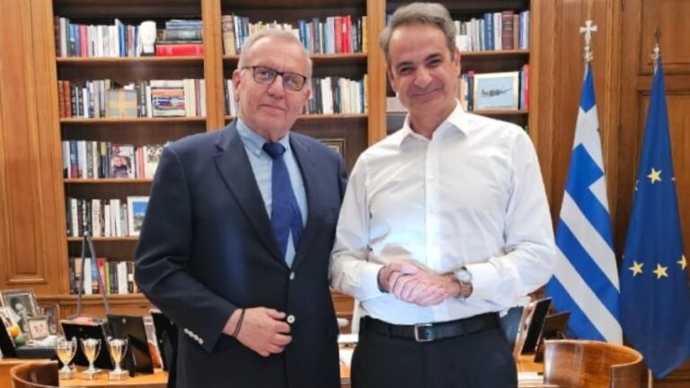 Συνάντηση Στεφανάδη με Μητσοτάκη για τα ζητήματα του Νομού Σάμου