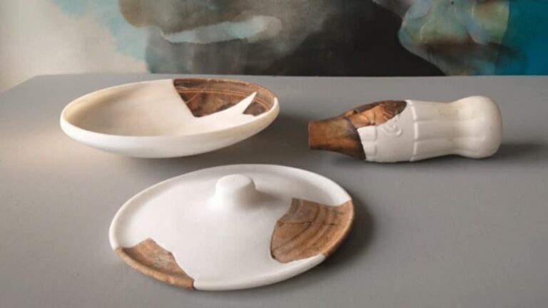 Ο Βαγγέλης Ρήνας στην εικαστική έκθεση «Θραύσματα» στο Εθνικό Αρχαιολογικό Μουσείο