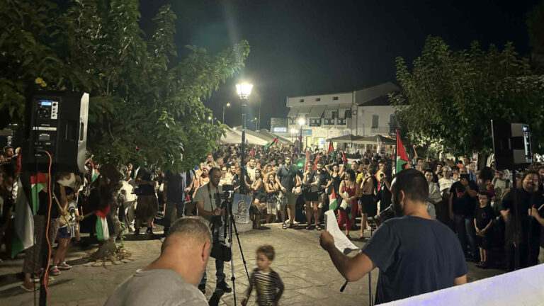 Μηχανοκίνητες πορείες και συγκέντρωση στην πλατεία του Ευδήλου για την Παλαιστίνη