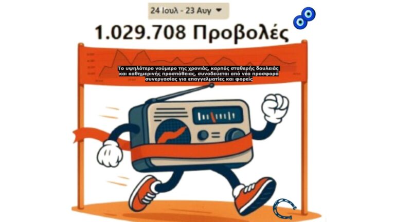 Η fb σελίδα του Ράδιο Ικαρία ξεπέρασε το ένα εκατομμύριο προβολές σε μόλις 31 μέρες