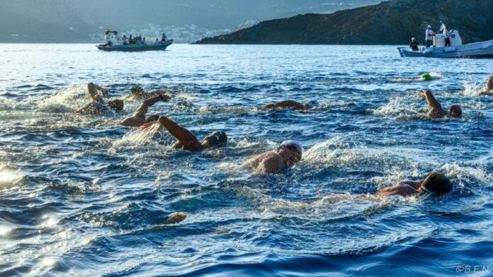 The 6th Swimming Marathon The Tour of Thymaina was successfully completed
