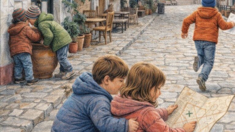 Γιορτινή εκδήλωση στην πλατεία του Χριστού Ραχών