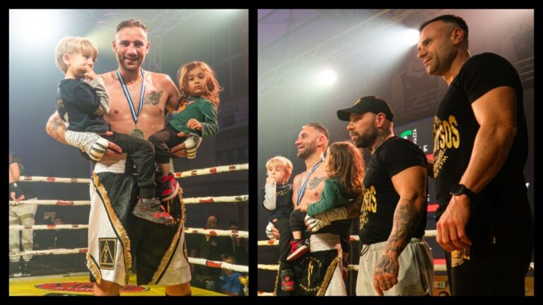 Ωραίες εικόνες στον τελευταίο επί ελληνικού εδάφους αγώνα του Ισίδωρου Μπινίκου