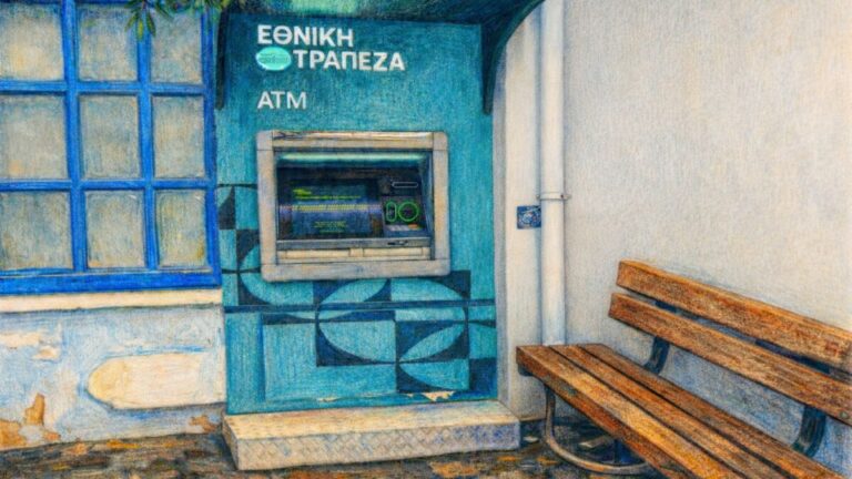 Αναφορές για προβλήματα σε καταθέσεις μετρητών στο ATM της Εθνικής Τράπεζας στον Εύδηλο