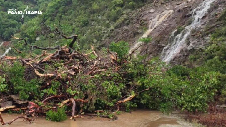 ΕΚΤΑΚΤΟ: Διακοπή κυκλοφορίας στον κεντρικό οδικό άξονα Αγίου Κηρύκου – Ευδήλου