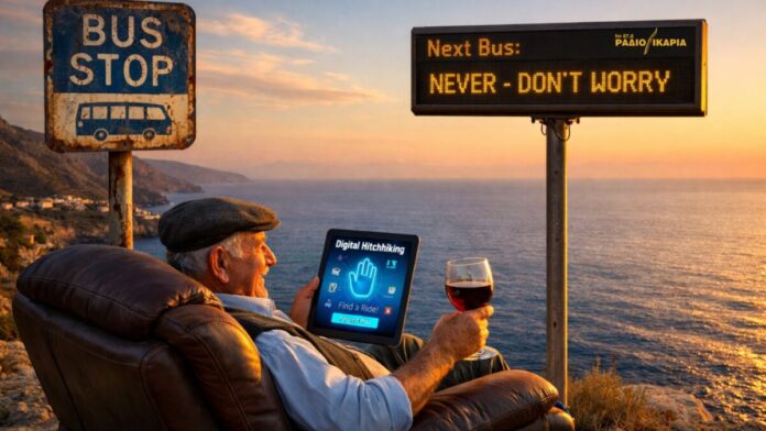 Digital Hitchhiking app