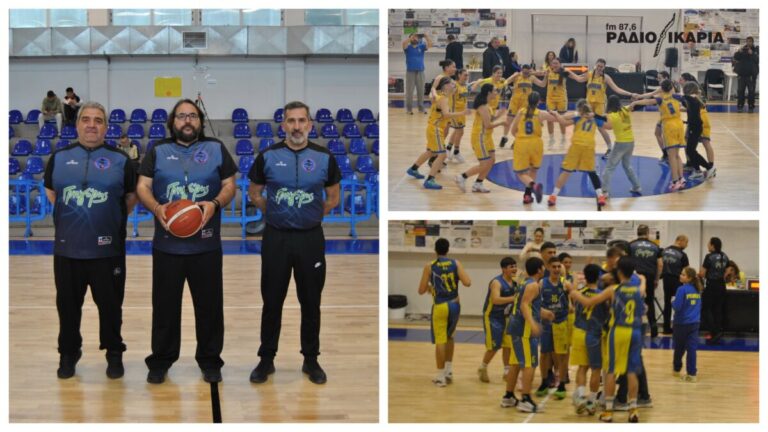 Διπλός τίτλος για τον Πράμνο στα Final Four Νεανίδων και Εφήβων
