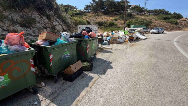 Έντονη διαμαρτυρία του Εξωραϊστικού Συλλόγου Αρμενιστή για τη συσσώρευση απορριμμάτων