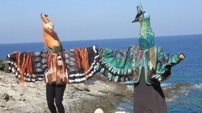 Aristophanes’ comedy _The Birds_ at Armenistis, presented by the theater troupe “Aegean Exit – Theat