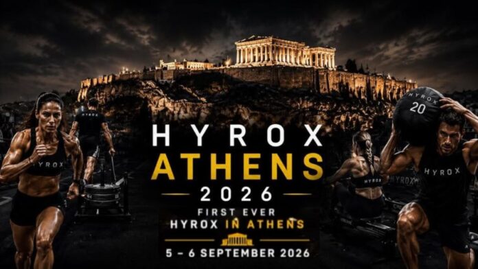 At HYROX 2026 in Athens, the “Pirates” Isidoros Binikos and Giorgos Papazoglou