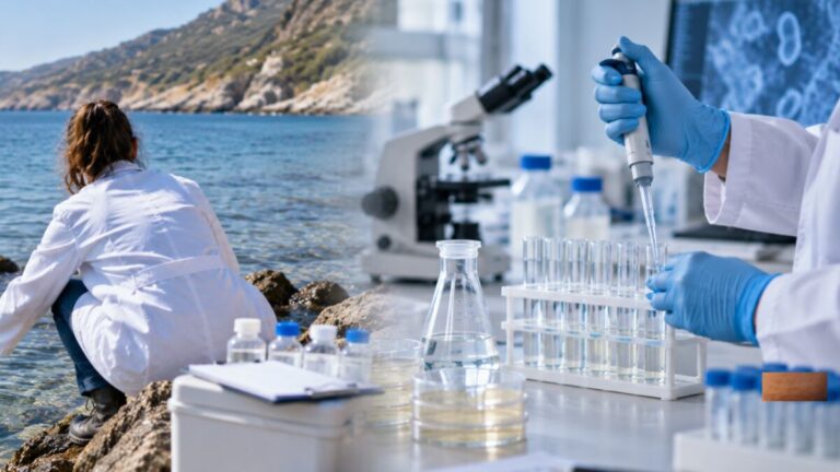Αποτελέσματα ελέγχων για την καταλληλότητα των υδάτων και της ατμόσφαιρας