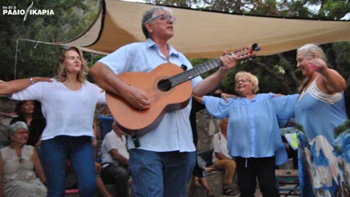 The musical and poetic work _The Miracles of a Sea_ was presented by Stefanos Georgiadis